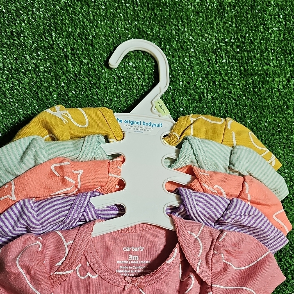 Carter's Multicolor Baby Girl Onesie Set - Picture 2 of 8